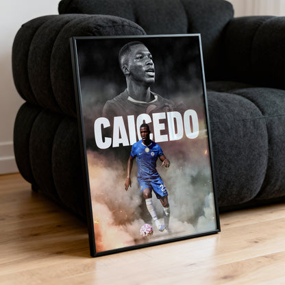 Moisés Caicedo - Chelsea Poster