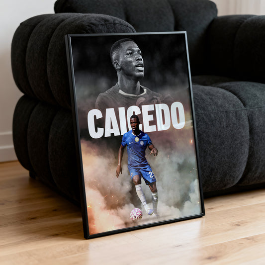 Moisés Caicedo - Chelsea Poster