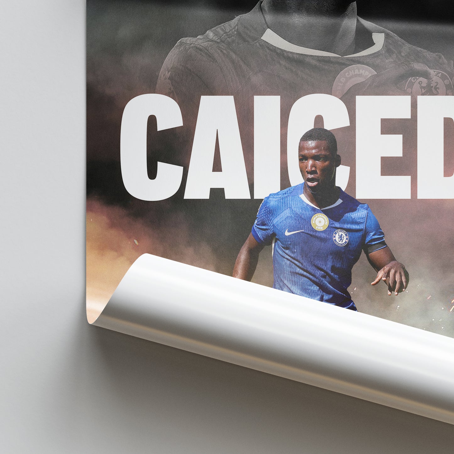 Moisés Caicedo - Chelsea Poster