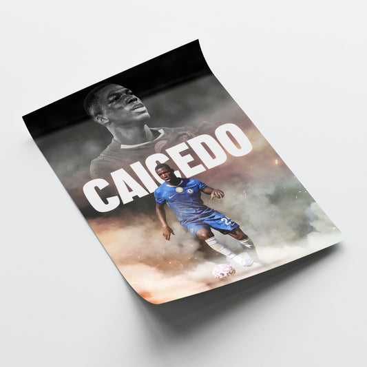 Moisés Caicedo - Chelsea Poster