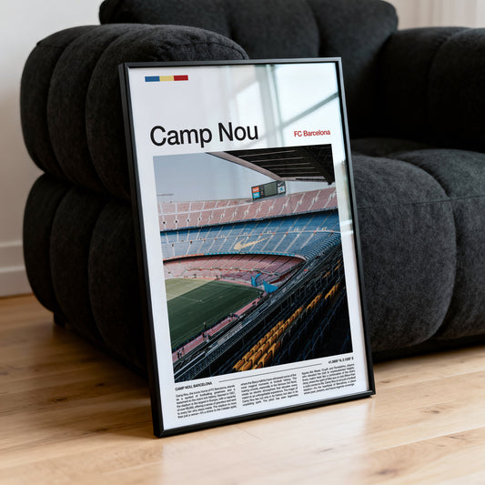 Camp Nou - Stadium Poster