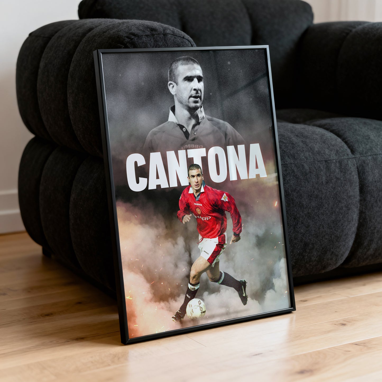 Eric Cantona - Man United Poster