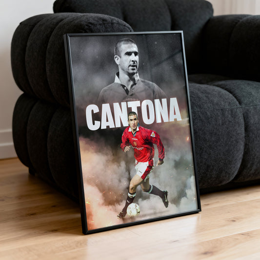 Eric Cantona - Man United Poster