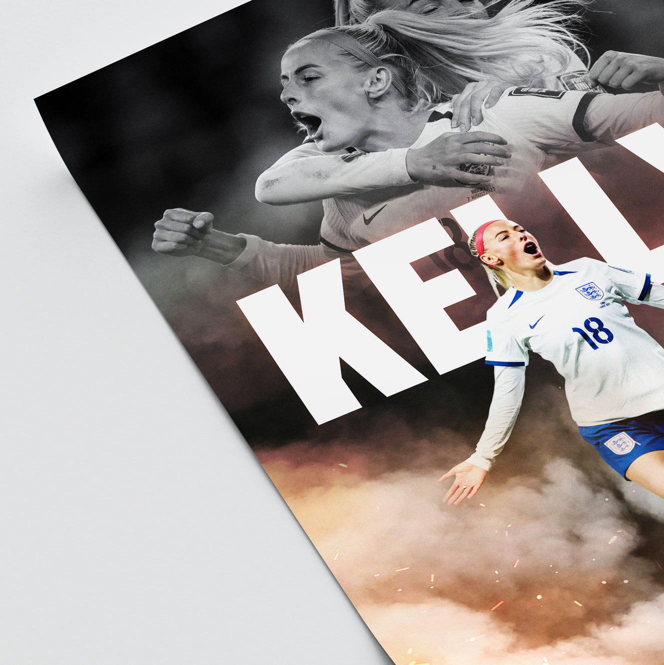 Chloe Kelly - England Poster