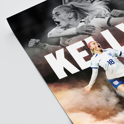 Chloe Kelly - England Poster