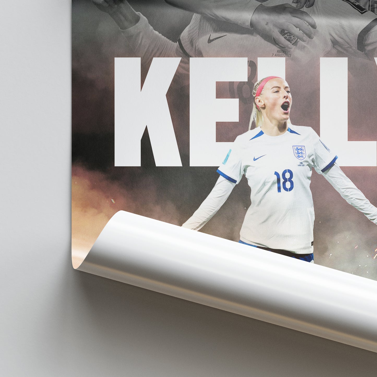 Chloe Kelly - England Poster