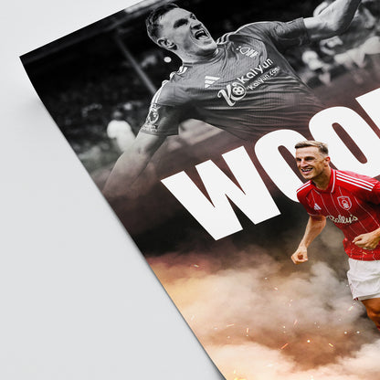Chris Wood - Nottingham Forest Poster