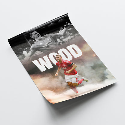 Chris Wood - Nottingham Forest Poster
