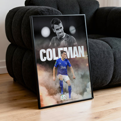 Seamus Coleman - Everton Poster