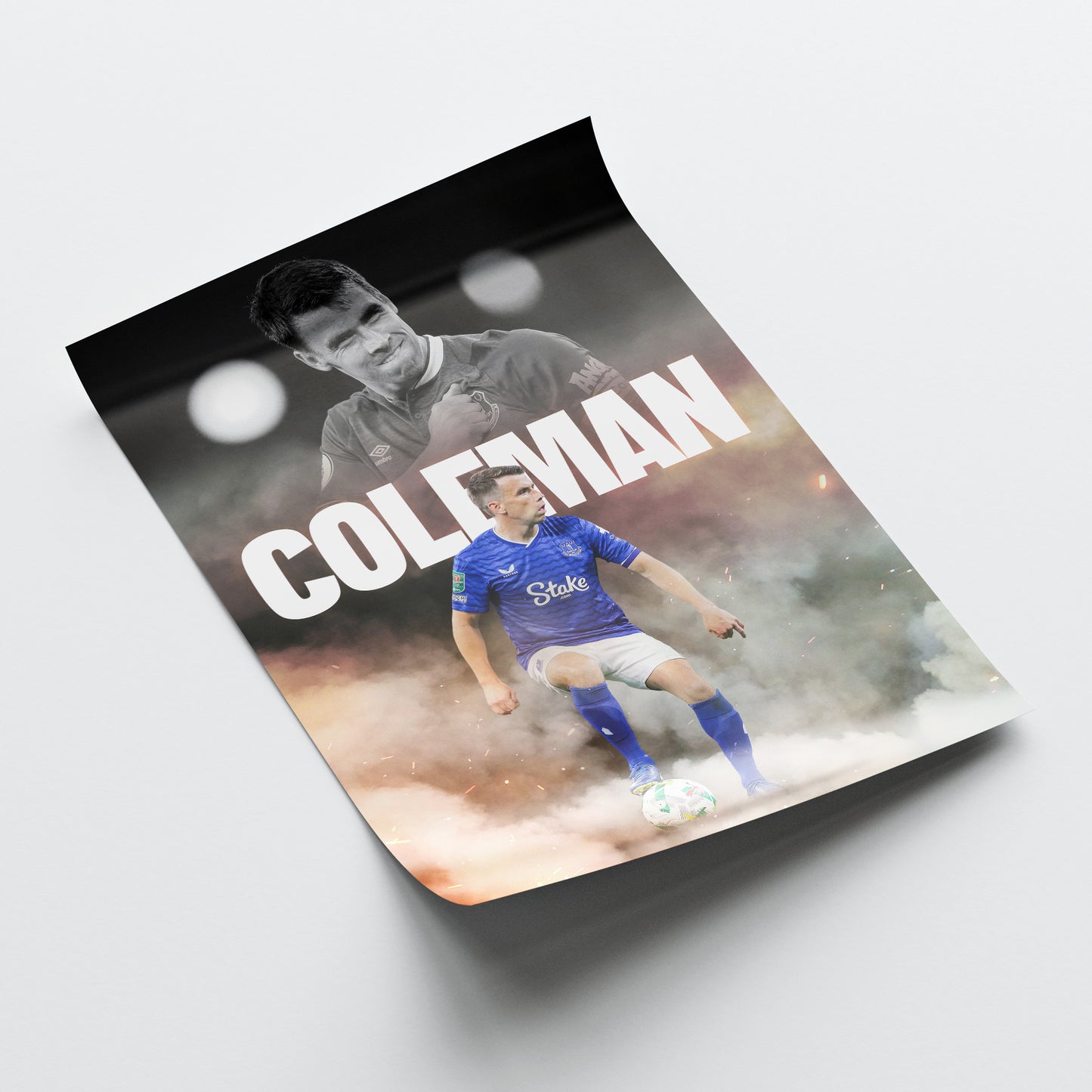 Seamus Coleman - Everton Poster