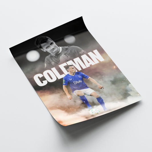 Seamus Coleman - Everton Poster