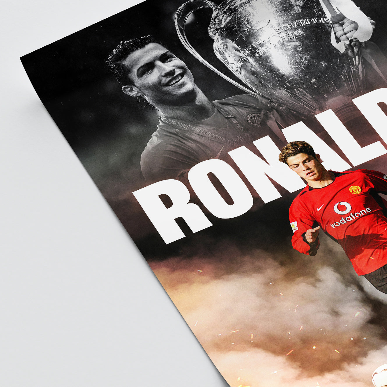 Cristiano Ronaldo - Man United Poster