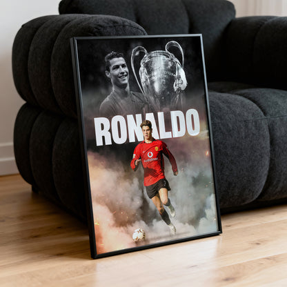 Cristiano Ronaldo - Man United Poster