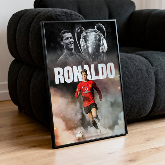 Cristiano Ronaldo - Man United Poster