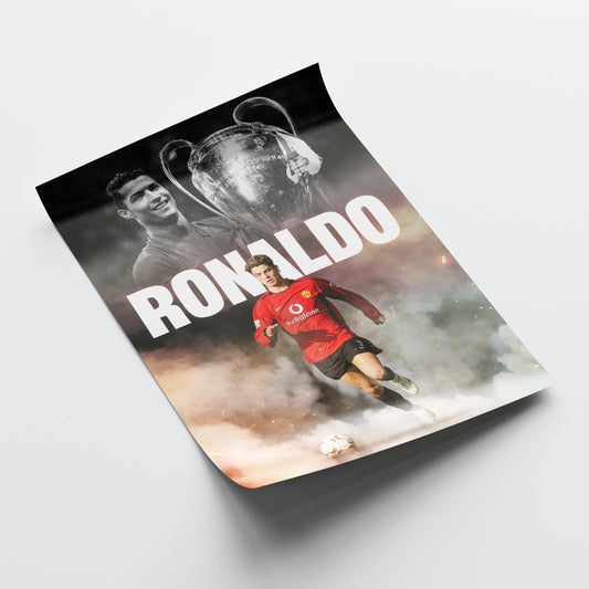 Cristiano Ronaldo - Man United Poster