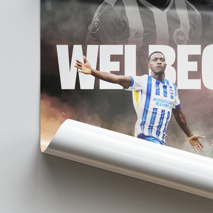 Danny Welbeck - Brighton Poster