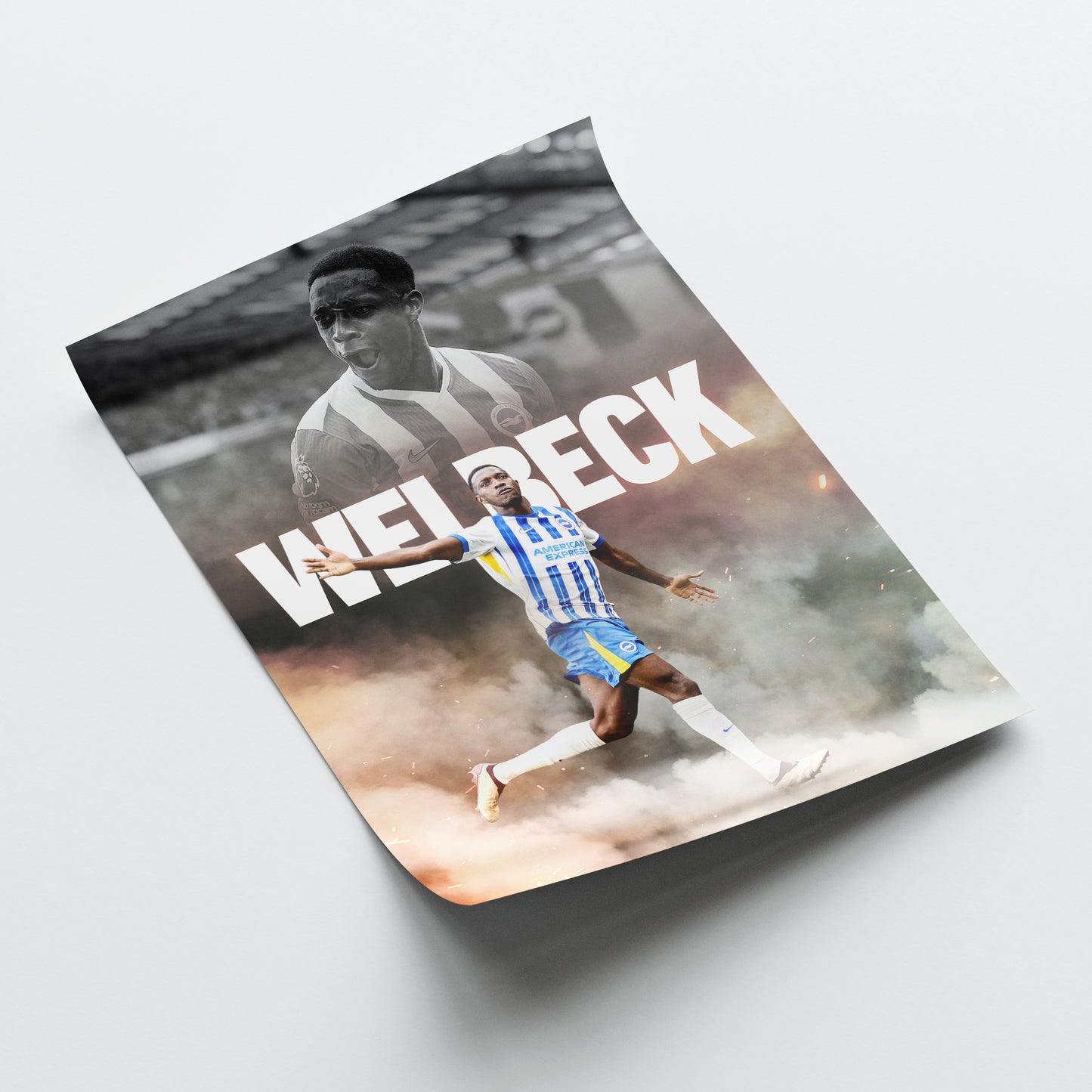Danny Welbeck - Brighton Poster