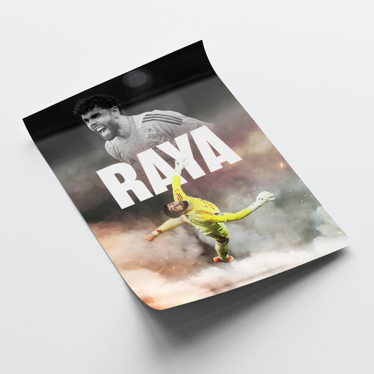 David Raya - Arsenal Poster