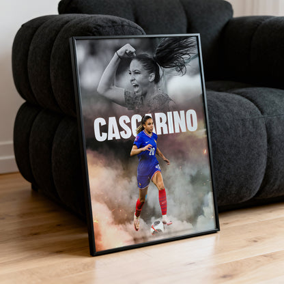 Delphine Cascarino - France Poster