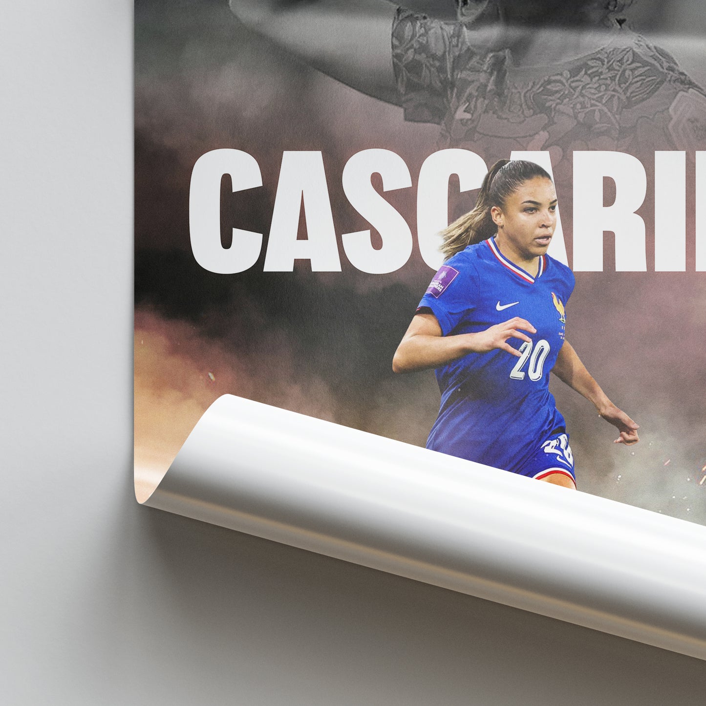Delphine Cascarino - France Poster