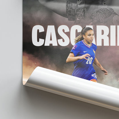 Delphine Cascarino - France Poster