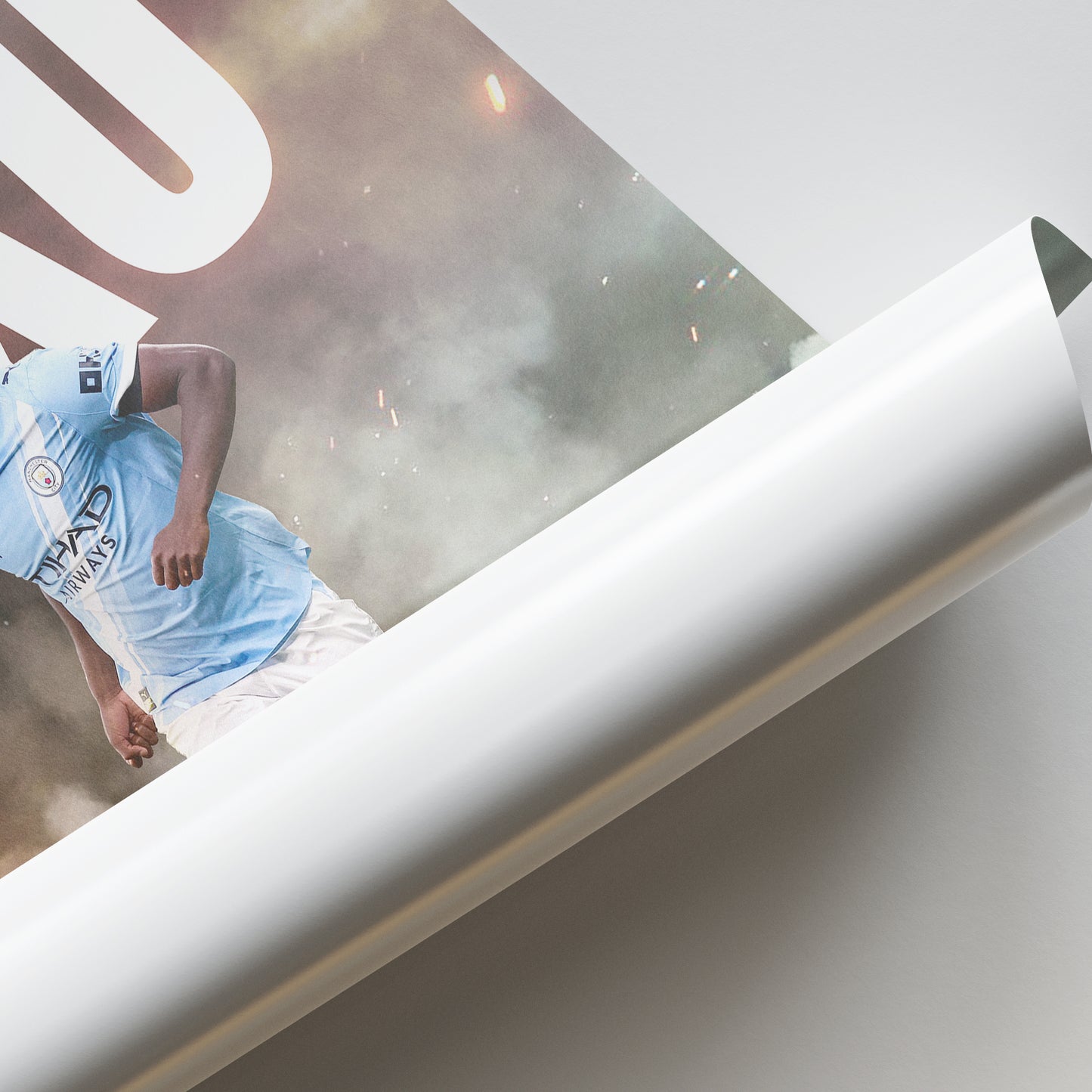 Jeremy Doku - Man City Poster