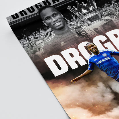 Didier Drogba - Chelsea Poster