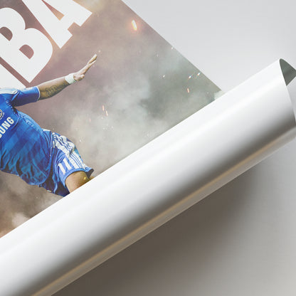Didier Drogba - Chelsea Poster