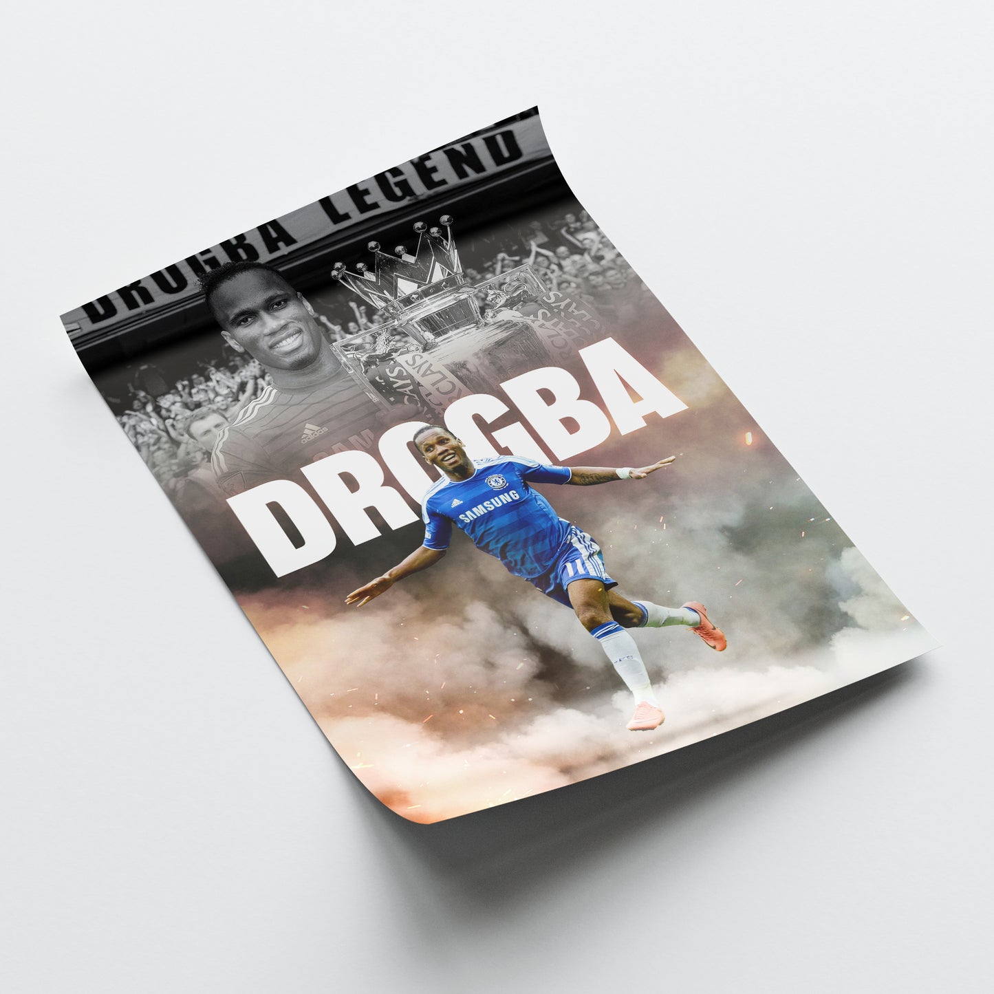 Didier Drogba - Chelsea Poster