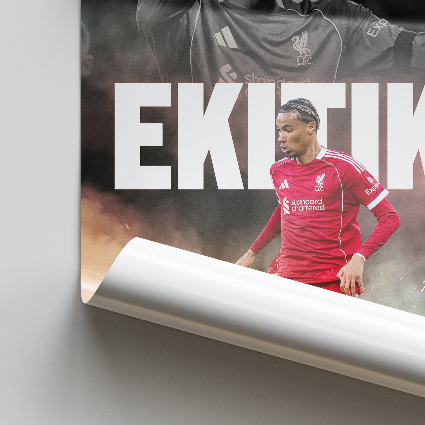 Hugo Ekitike - Liverpool Poster