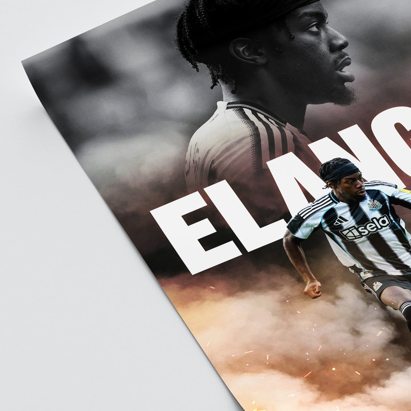 Anthony Elanga - Newcastle United Poster