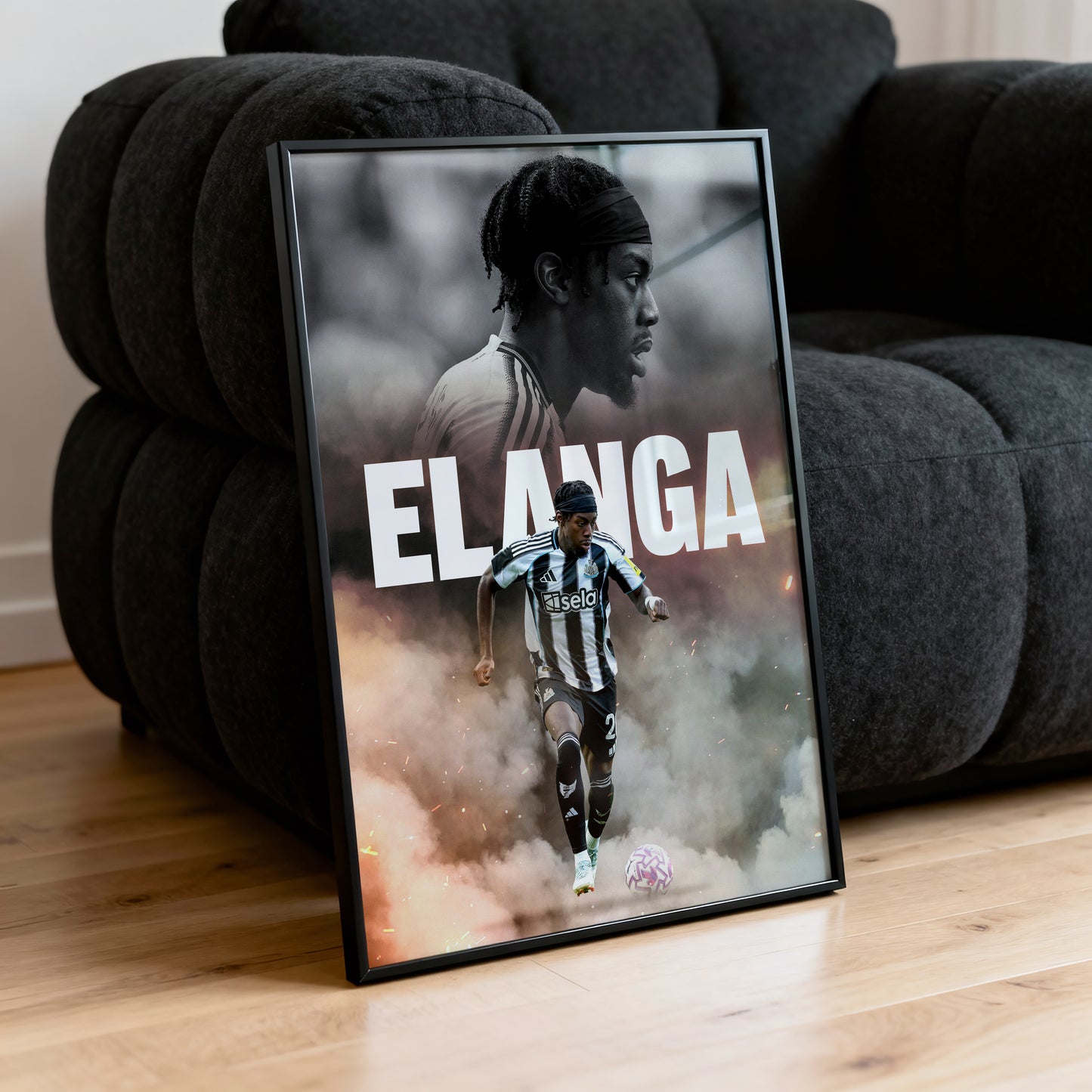 Anthony Elanga - Newcastle United Poster