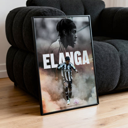 Anthony Elanga - Newcastle United Poster