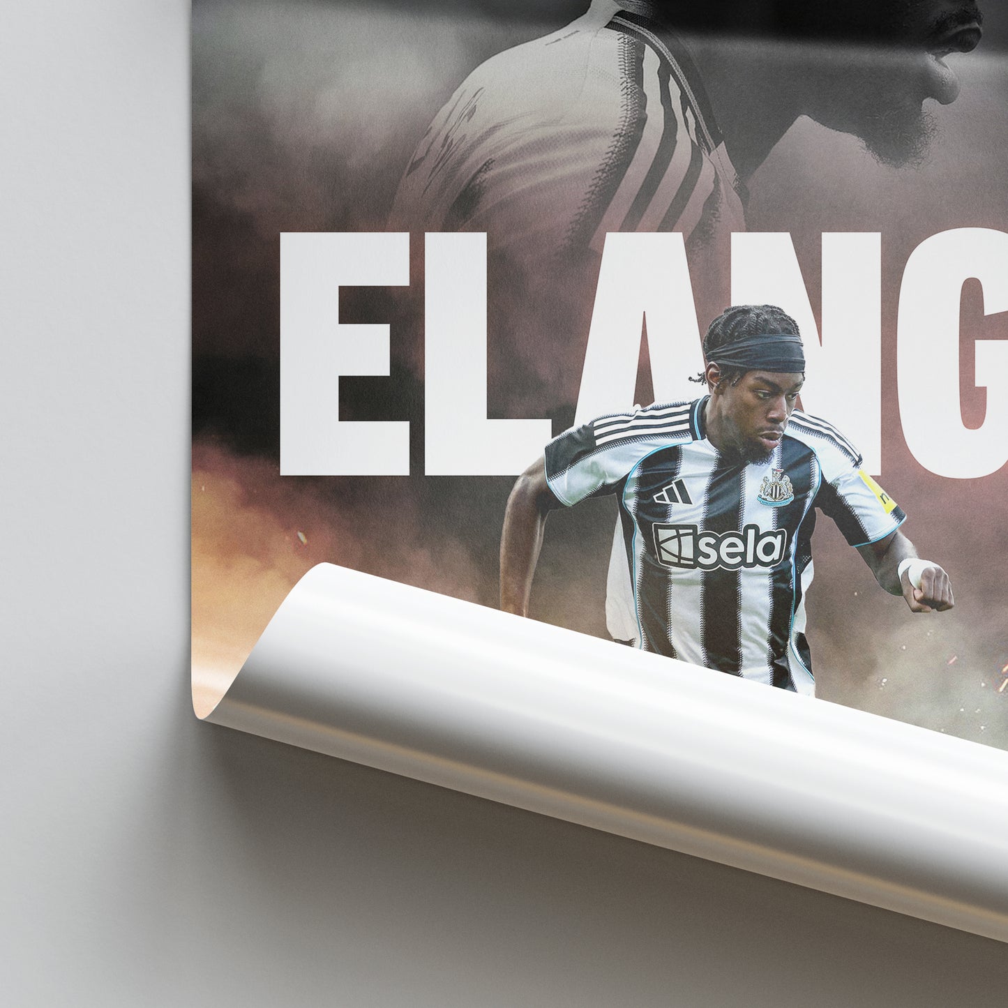 Anthony Elanga - Newcastle United Poster