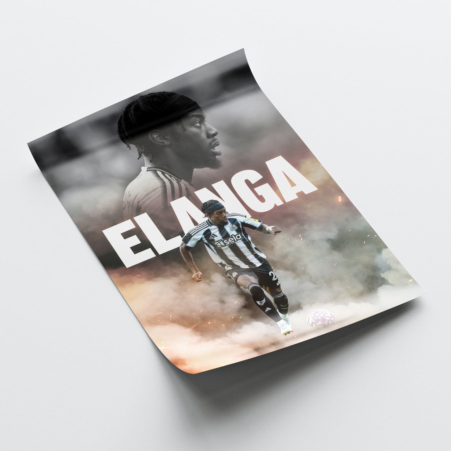 Anthony Elanga - Newcastle United Poster