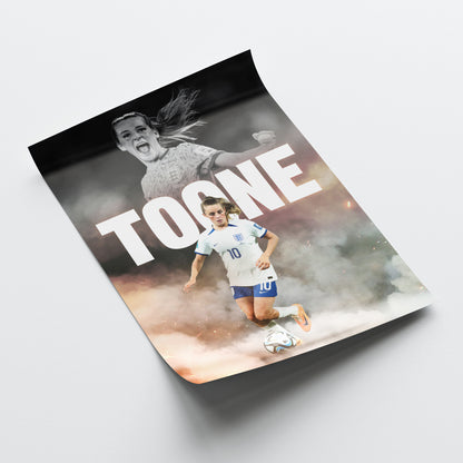 Ella Toone - England Poster