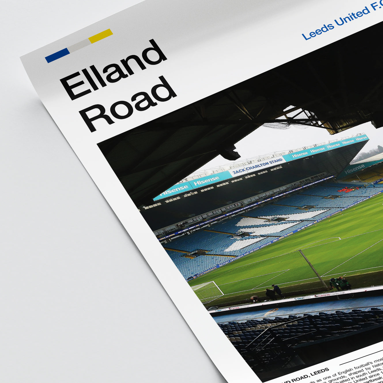 Elland Road - Stadium Poster