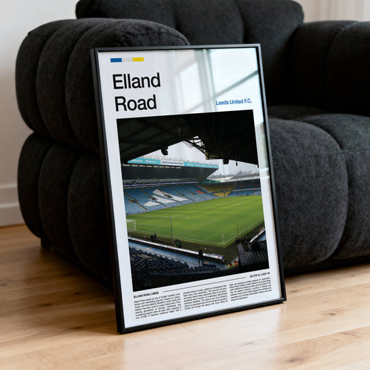 Elland Road - Stadium Poster