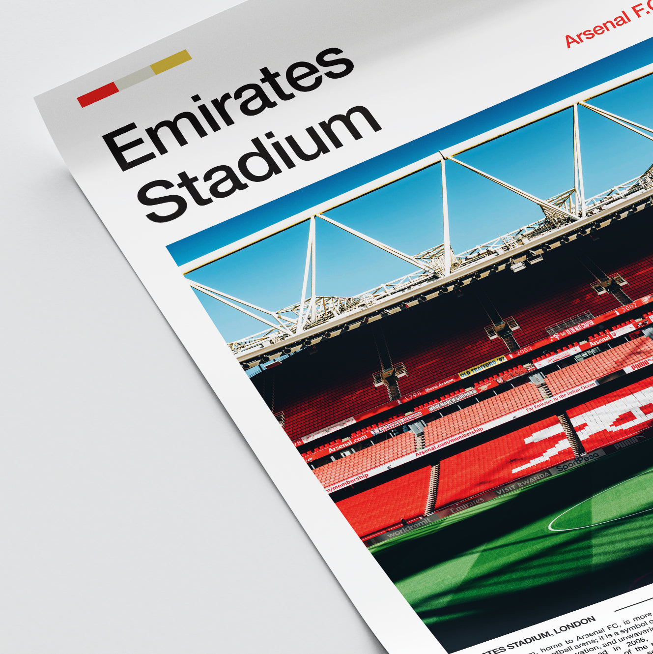 Emirates - Stadium Poster