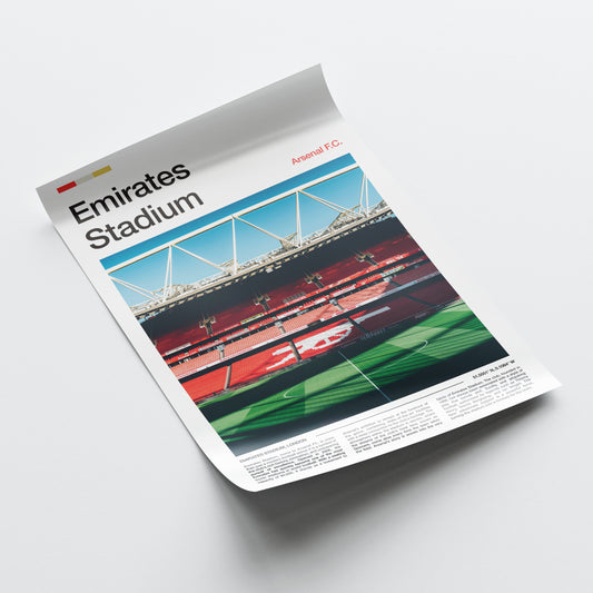 Emirates - Stadium Poster