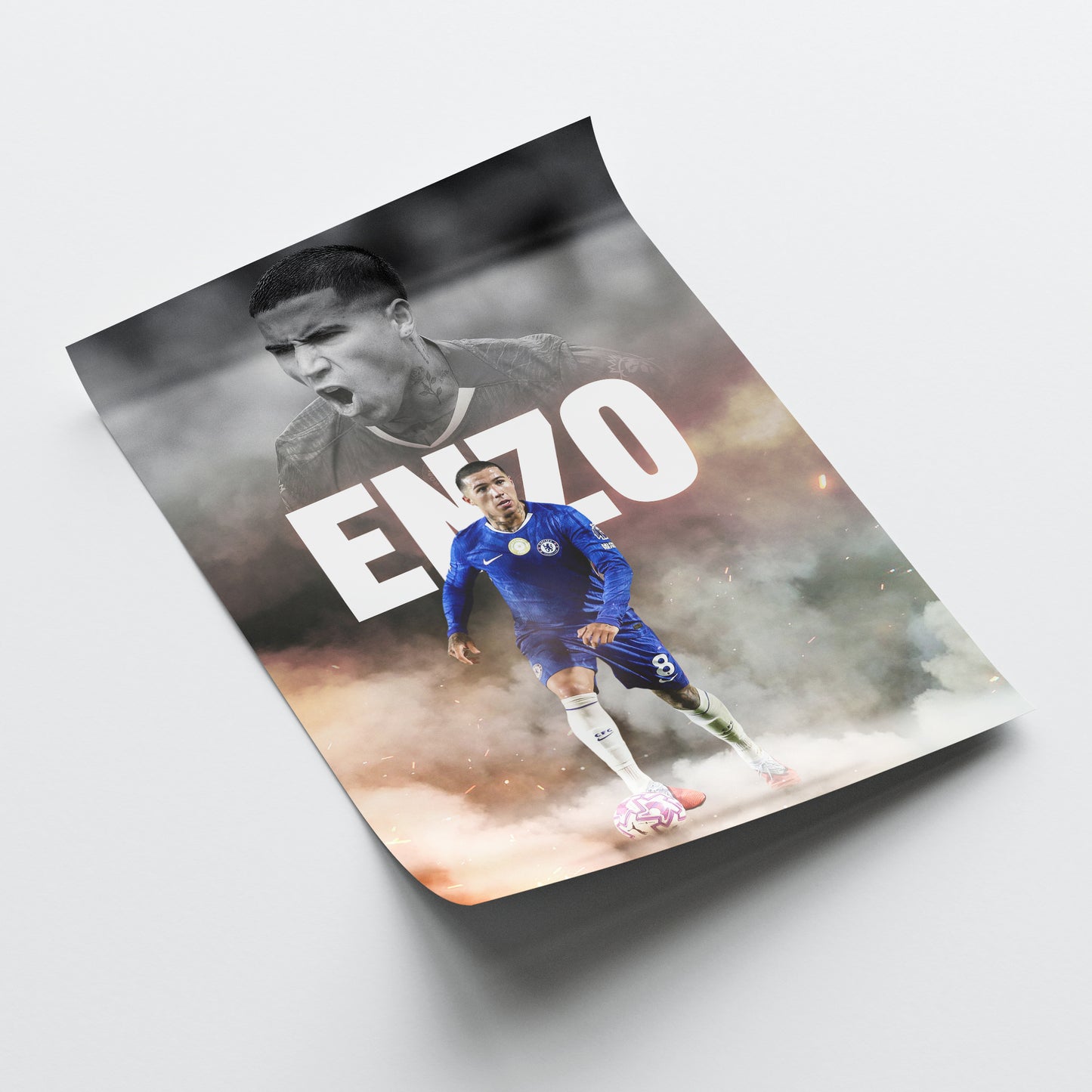 Enzo Fernandez - Chelsea Poster