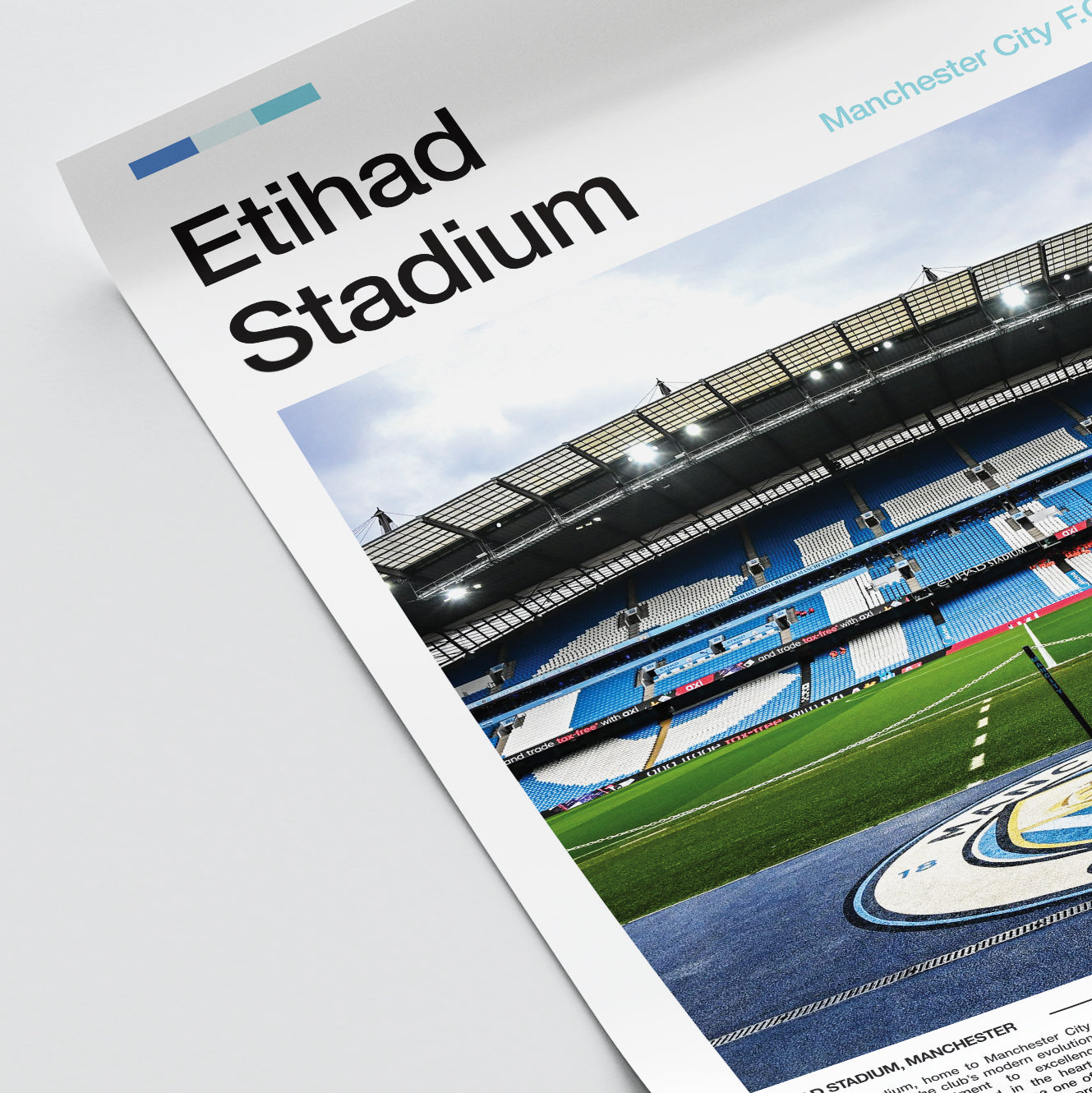 Etihad - Stadium Poster