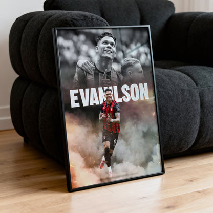 Evanilson - Bournemouth Poster