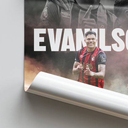 Evanilson - Bournemouth Poster