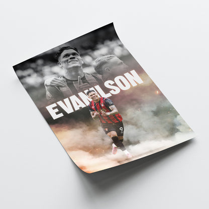 Evanilson - Bournemouth Poster