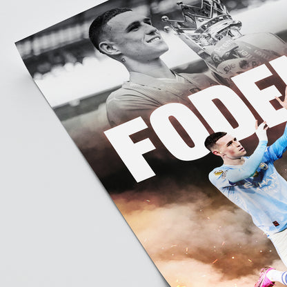 Phil Foden - Man City Poster