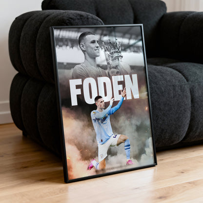 Phil Foden - Man City Poster