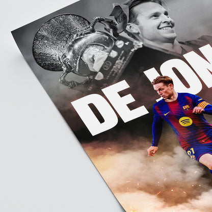 Frenkie de Jong - Barcelona Poster
