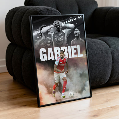 Gabriel Magalhaes - Arsenal Poster