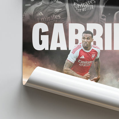 Gabriel Magalhaes - Arsenal Poster